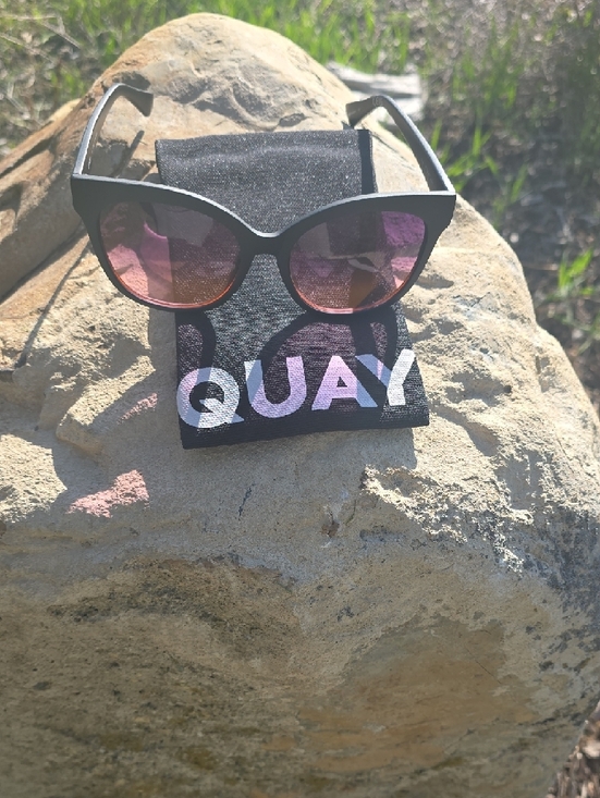 New QUAY It\'s My Way Mirrored Gradient Sunglasses